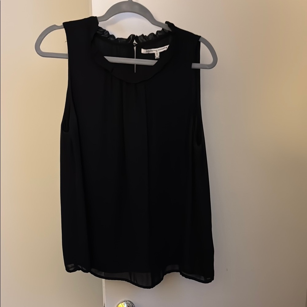 Elegant Black Sleeveless Top